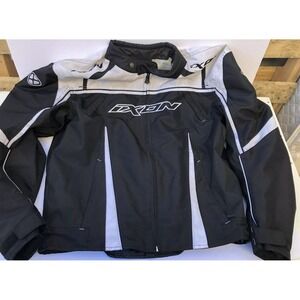 Ixon Jacket Motorcycle Sz L Typhon E4350H Textile Removable Lining